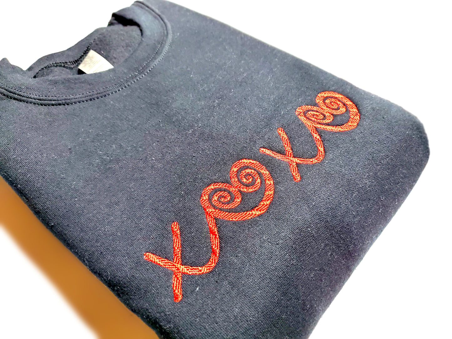 HMONG INSPIRED XOXO HEARTS SWEATER